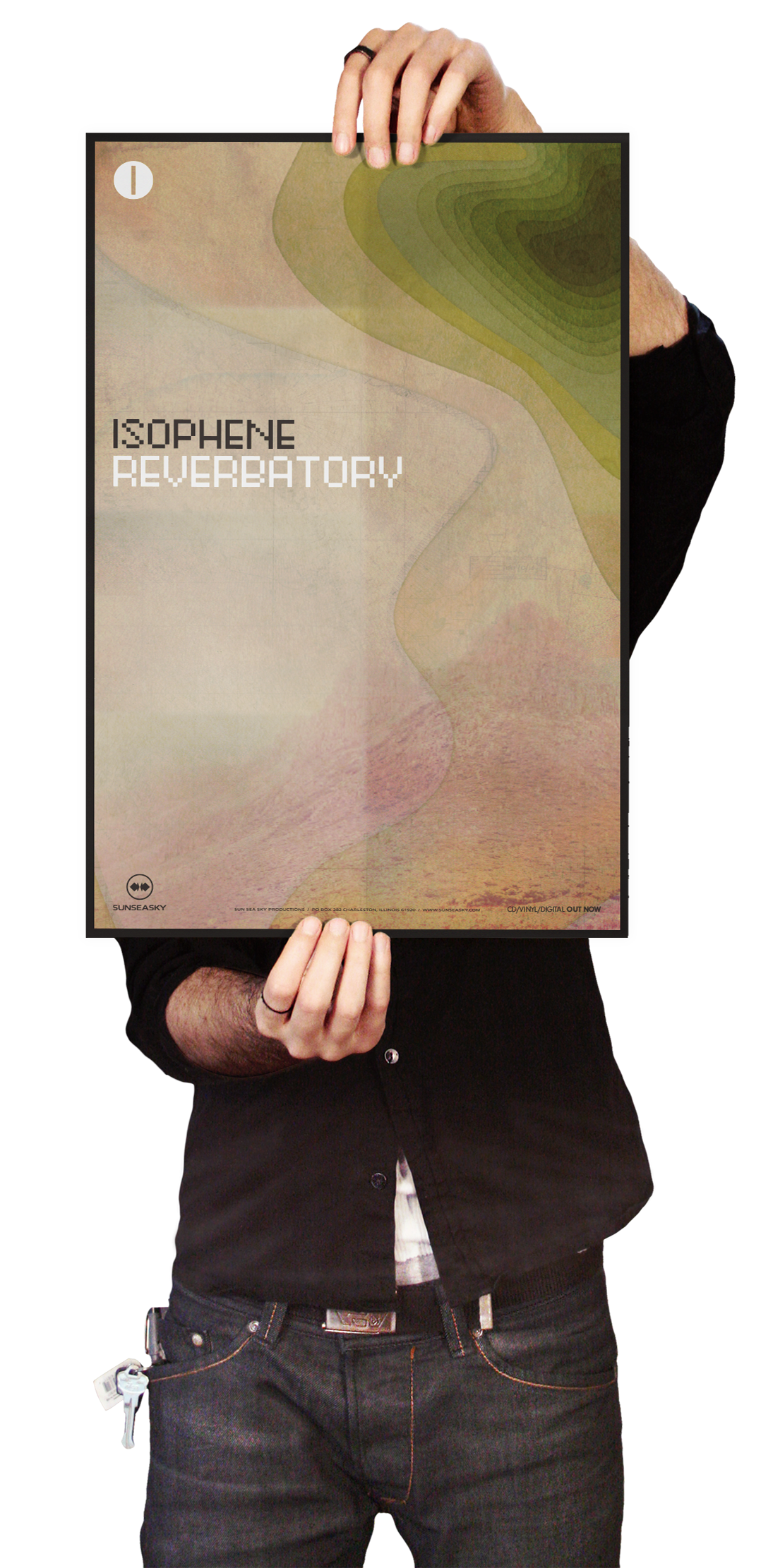 Isophene poster mockup